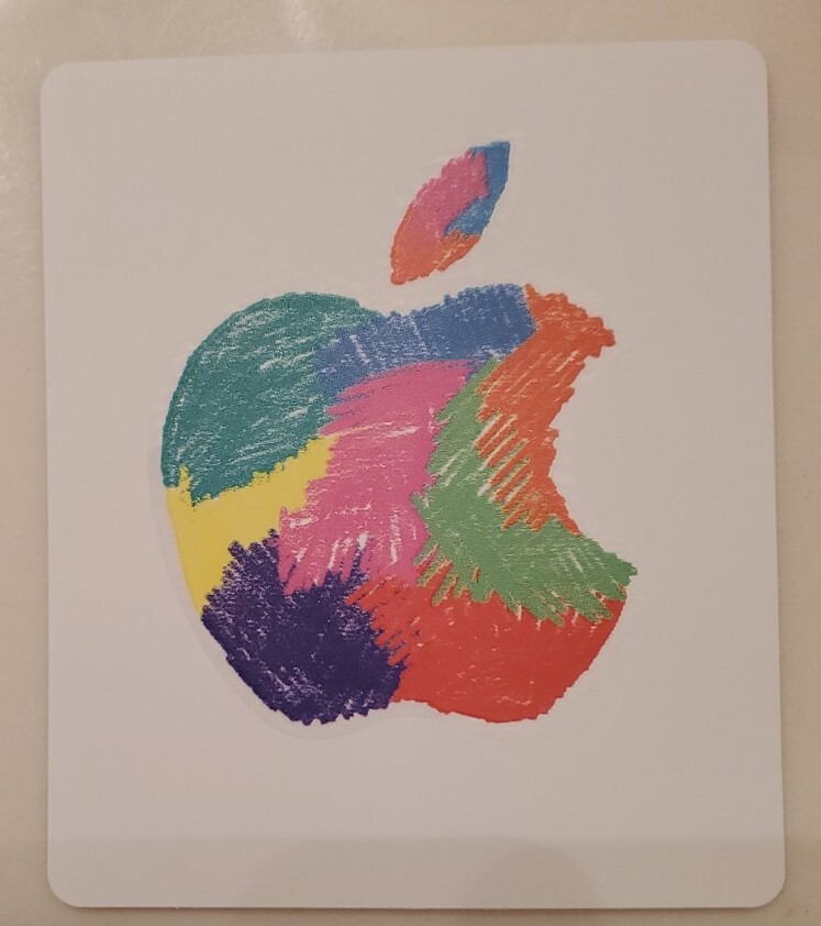 Apple Gift Card Logo Sticker from Apple Gift Card - NEW-image