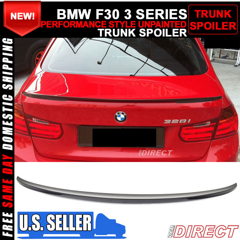 12-18 BMW F30 3 Series High Kick Trunk Spoiler - Clearance Sale-image