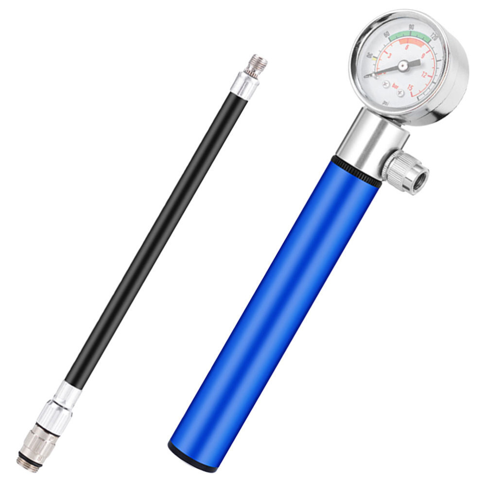 Sports Ball Pump ortable Bike Pump Bike Tire Pressure Gauge Bicycles Pump