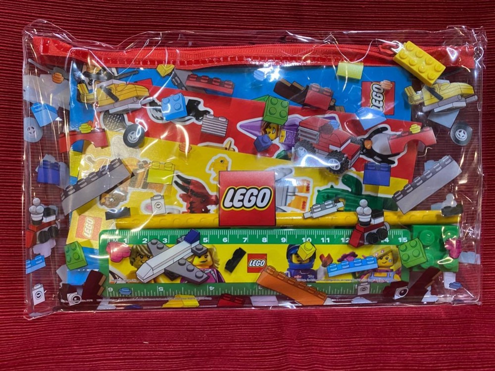 Lego Back to School Essentials Pack with Pencil Pouch Ruler Eraser Notebook #5005969-image