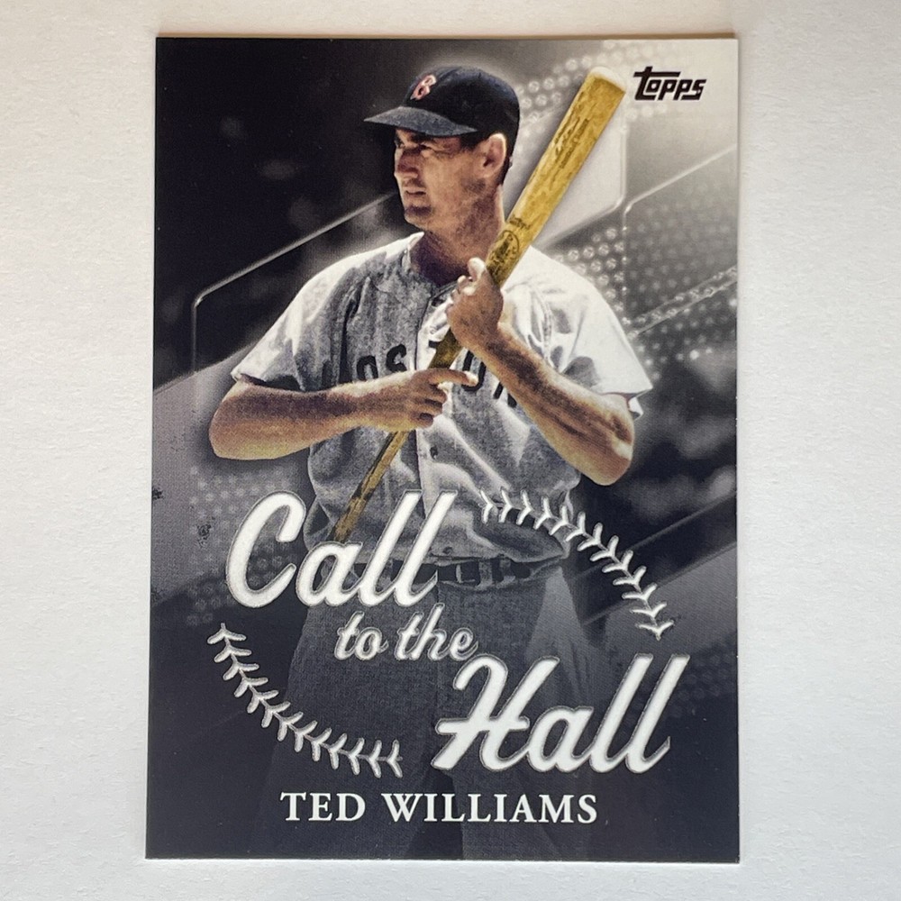 2025 Topps Series 1 Ted Williams #CTH-7 Call to the Hall Insert Red Sox