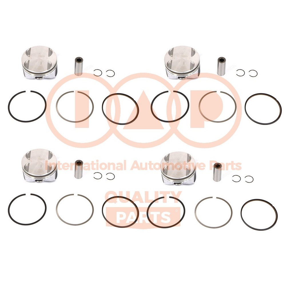 IAP QUALITY PARTS Complete Piston Series 100-25033 for DR