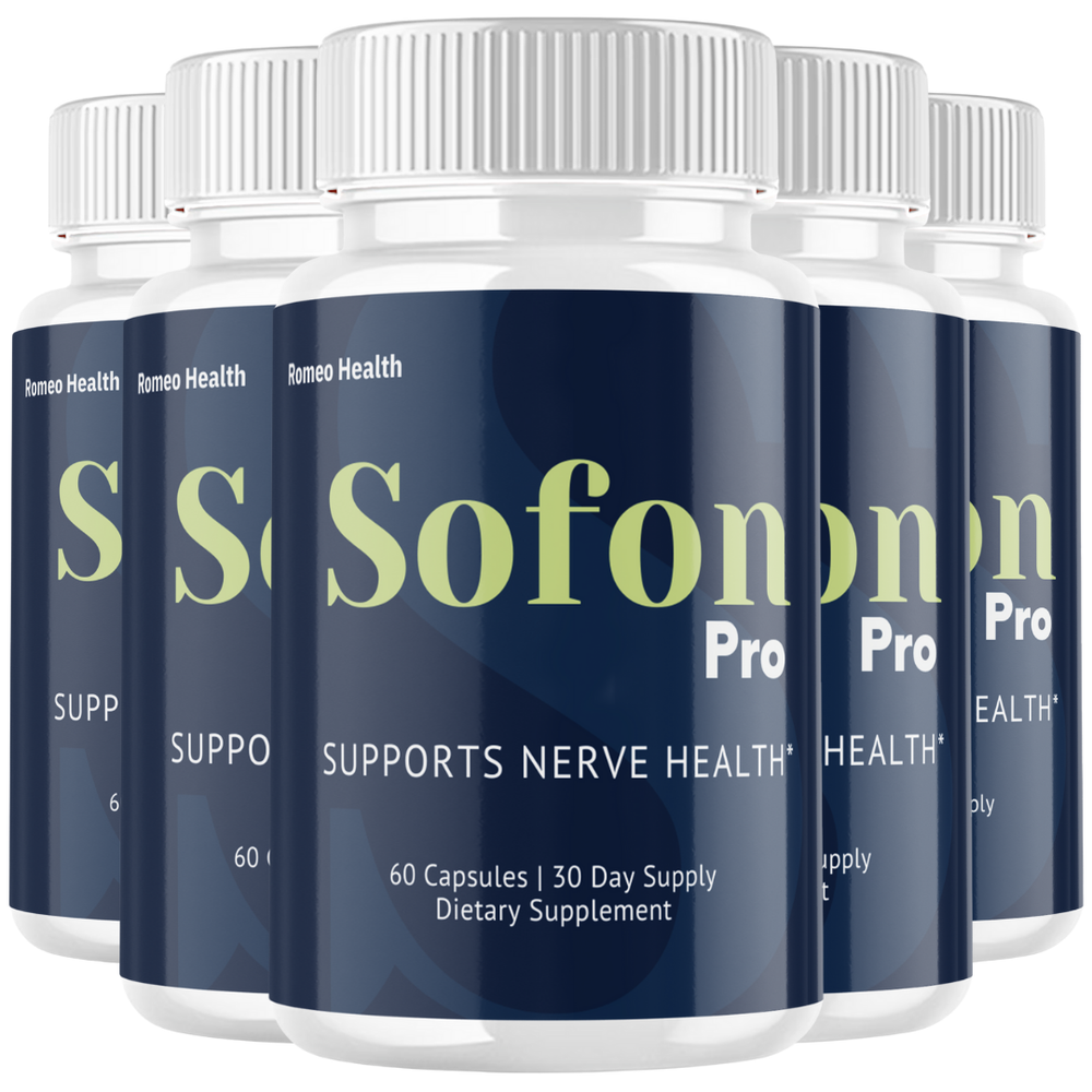 Sofon Pro - Nerve Health Formula Support Supplement - (5 Bottle)