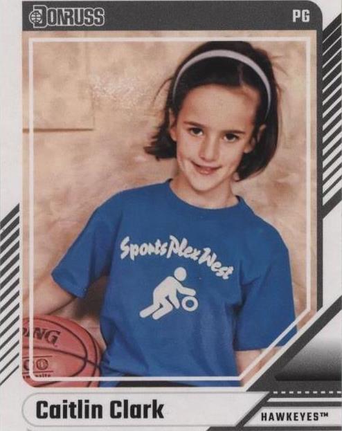 2024 Panini Caitlin Clark Collection - Base Donruss #18 Caitlin Clark (RC)