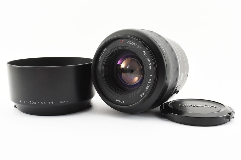 Near MINT Minolta AF 80-200mm F4.5-5.6 Xi Power Zoom Sony A Mount with CPL Filter