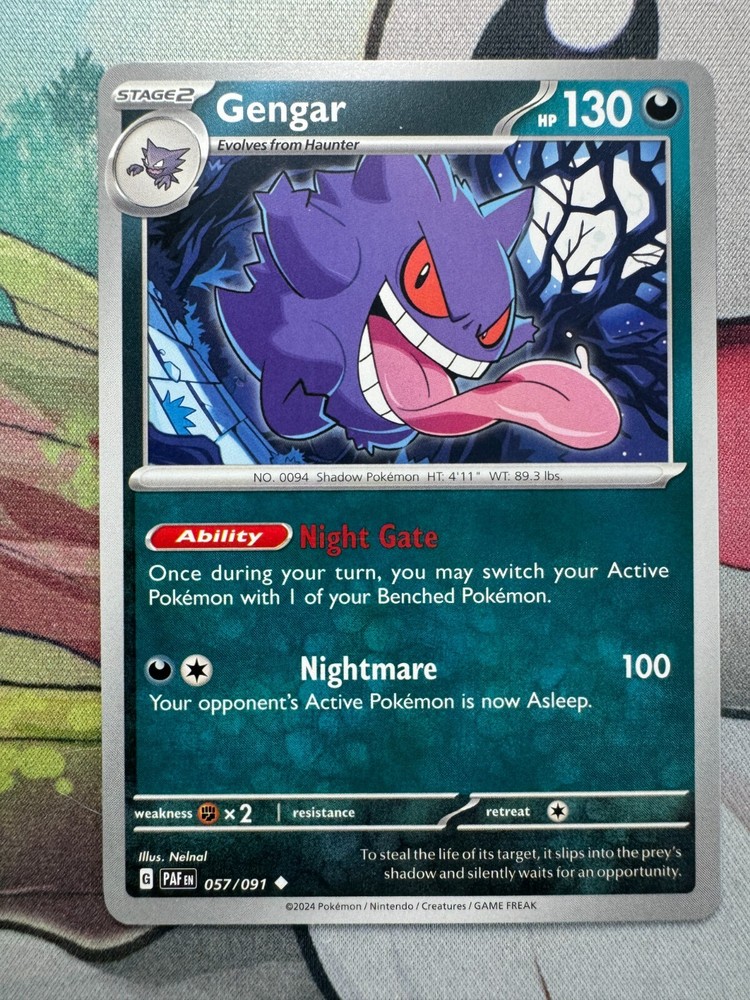 Gengar Non-Holo English Pokemon TCG Card BKCJ265
