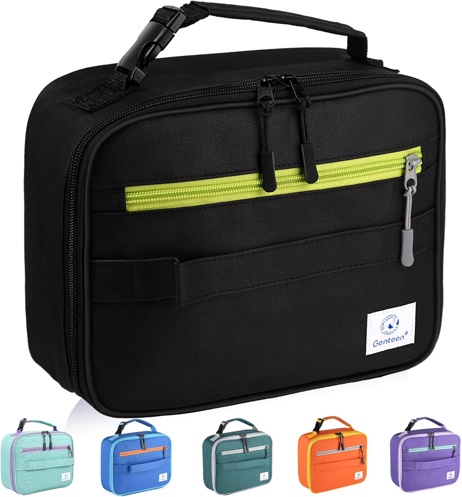 Lunch Box Kids, Insulated Lunch Bag Kids Boys Girls Back to School, Soft Lunch B