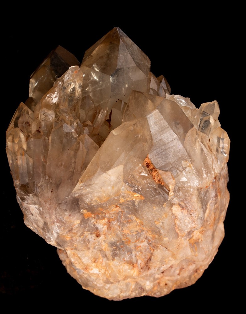 1.46 lbs CITRINE Crystal Cluster Kundalini Chakra Stone #1213k South Africa