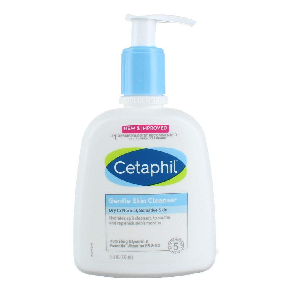 2 Pack Cetaphil Gentle Sensitive Skin Cleanser, 8 fl oz