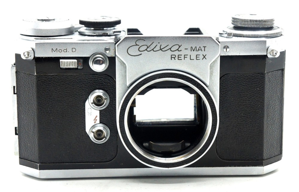 WIRGIN EDIXA-MAT Mod. D REFLEX 35 SLR CAMERA WORKS EXC ! NO FINDER