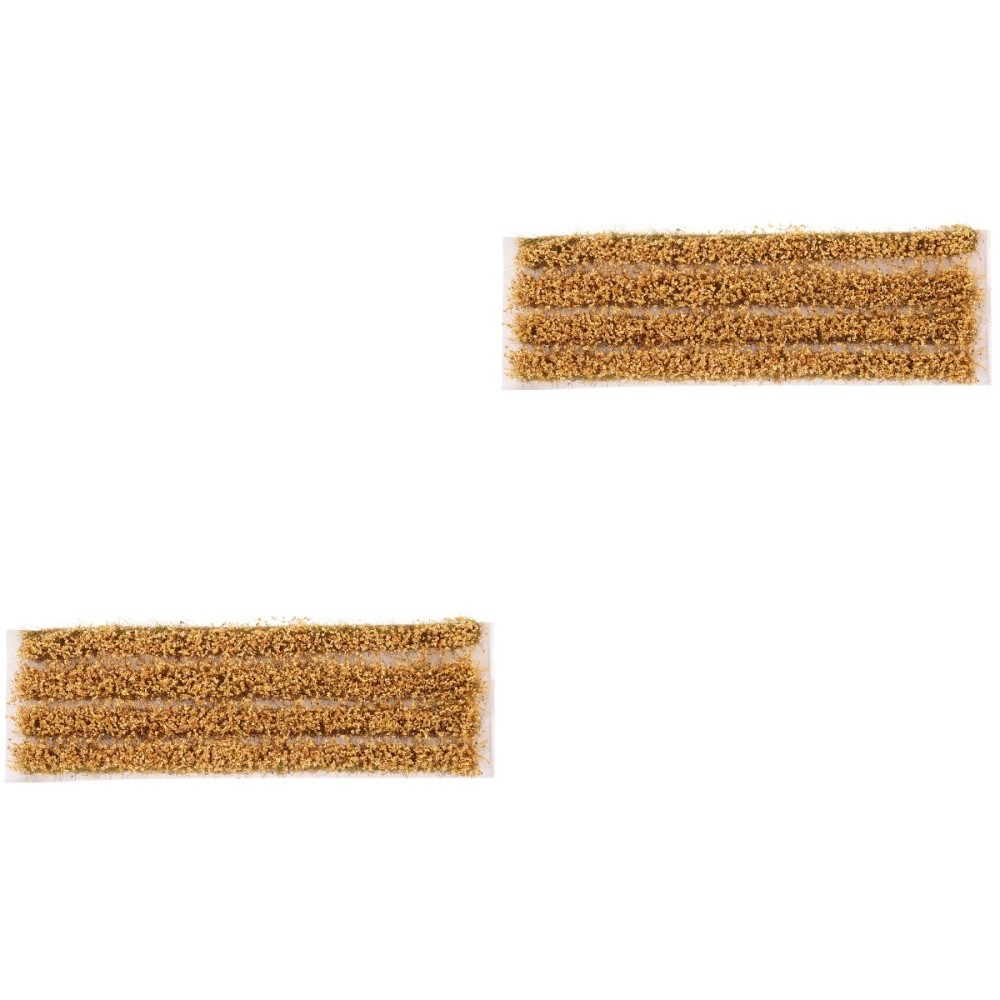 2 Sets DIY Artificial Grass Sand Table Tufting Strips