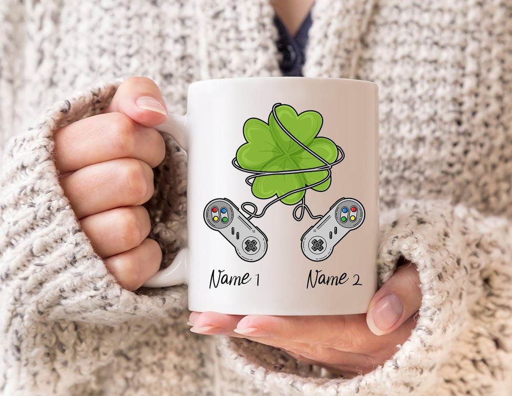 Patrick's Day Mug Video Game Mug Couplegamer Mug Mug For Couple