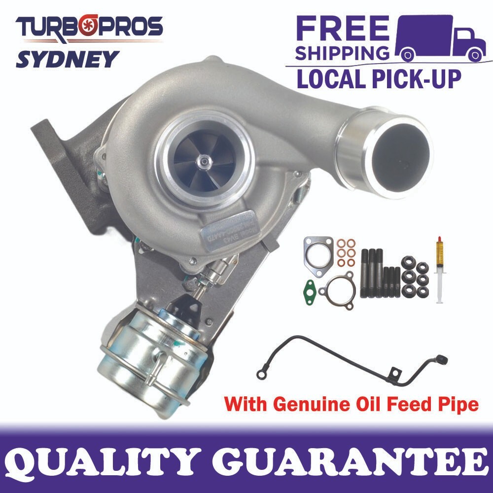 Upgrade Billet Turbo+Genuine Oil Feed Pipe For Kia Sorento D4CB 2.5L