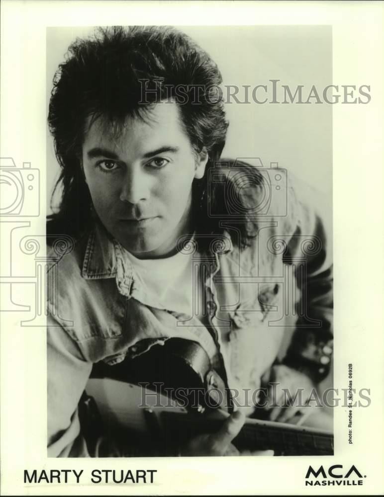 Press Photo Musical Artist Marty Stuart - sap39426