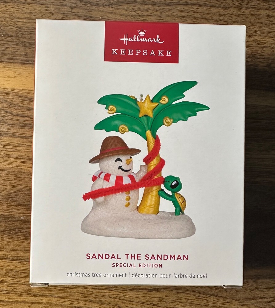 2024 Hallmark Sandal the Sandman Christmas Ornament QXE2225