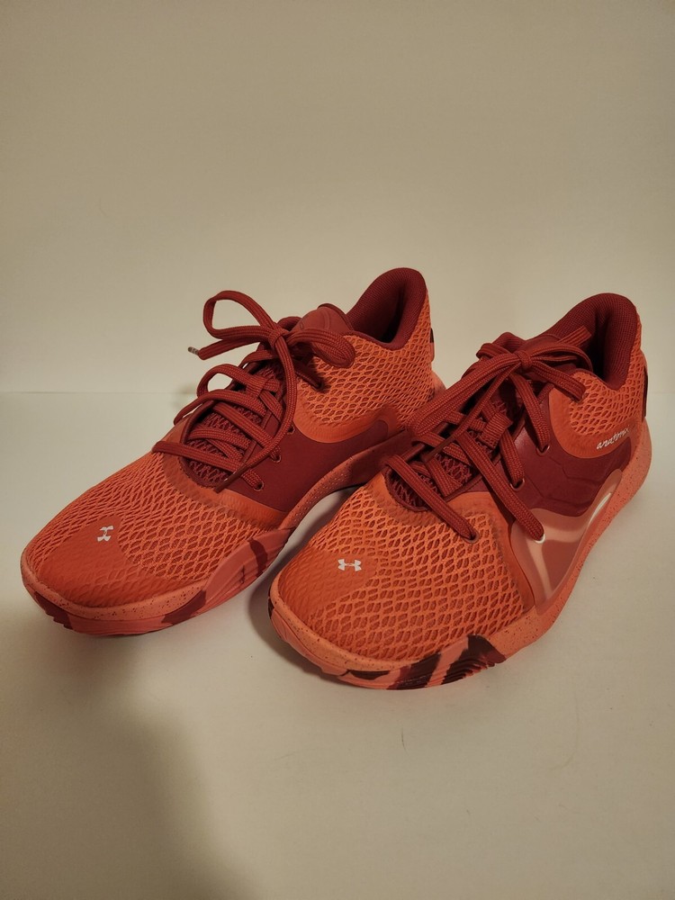 Under Armour Anatomix Spawn 2 Red Basketball Shoes Size 9 Men