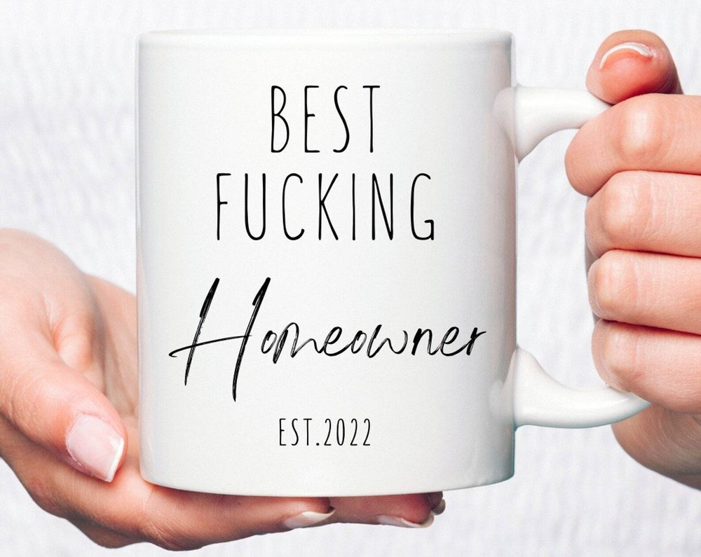 Best Fcking Homeowner New Homeowner Gift New Homeowner Gifts Housewarming Party