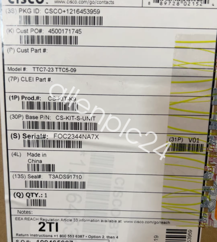 CS-KIT-K9 Switch Brand New FedEx or DHL