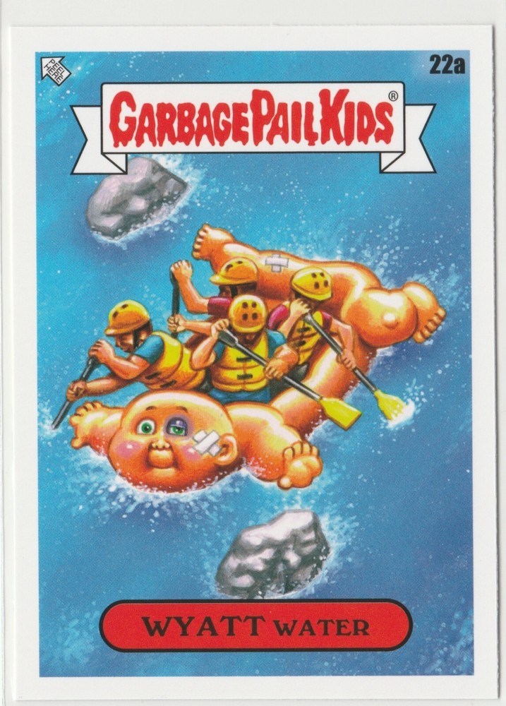 Wyatt Water #22a Garbage Pail Kids GPK 2021 Vacation Series Card
