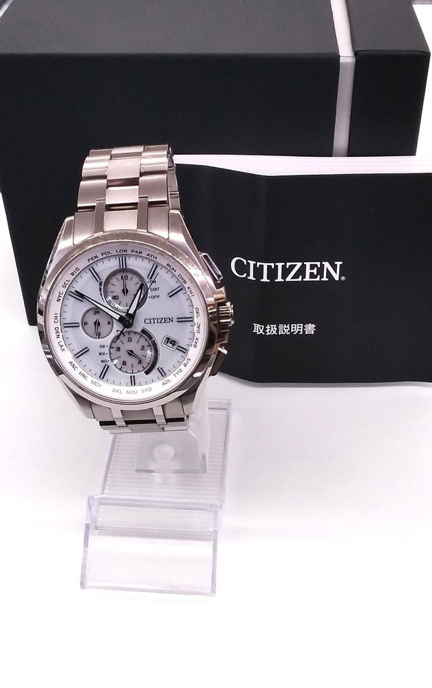 CITIZEN H804-T radio wave solar watch 896452