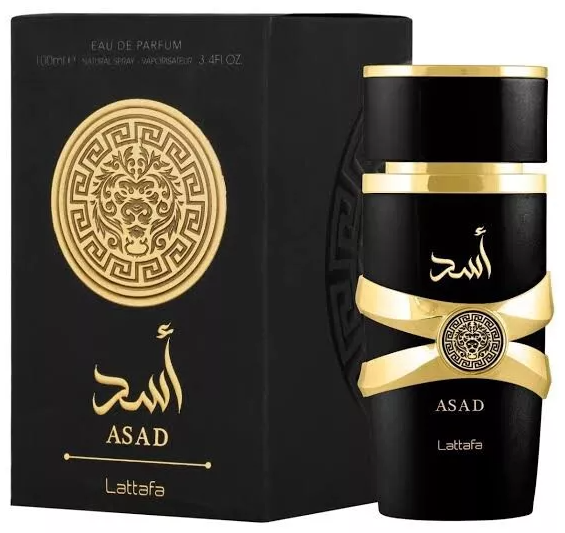 Lattafa Asad EDP, 3.4 oz Unisex Perfume, New in Box, Free USA Ship