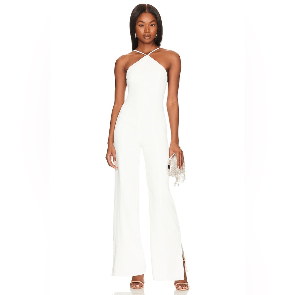 Lovers + Friends Gianni white jumpsuit size XXS new with tags