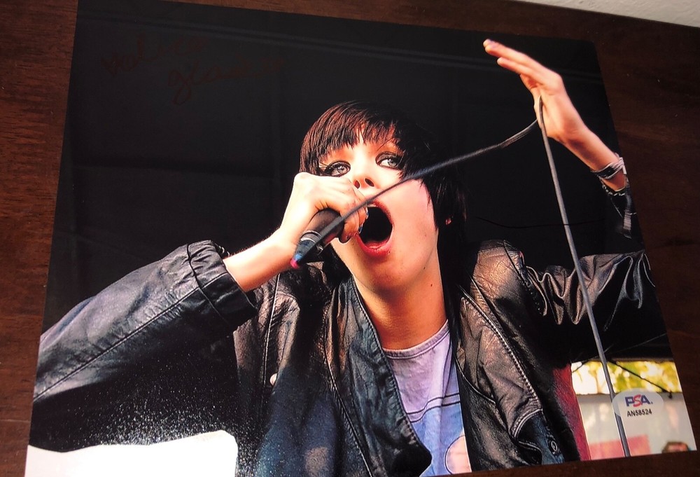 Alice Glass Hot Sexy Crystal Castles II III Amnesty Signed 8x10 Photo PSA RARE P