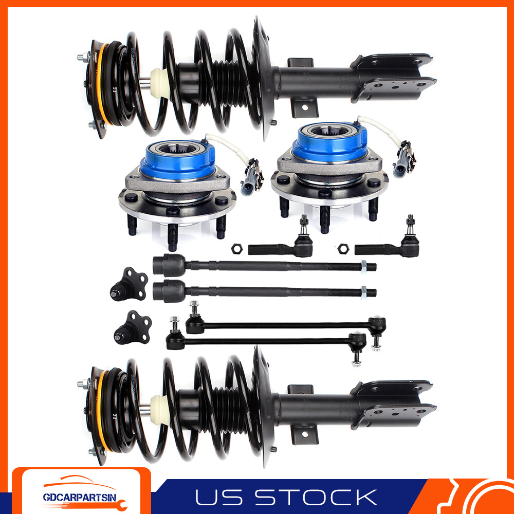 04-08 Pontiac Grand Prix 12pc Front Strut Coil Spring Suspension Kit
