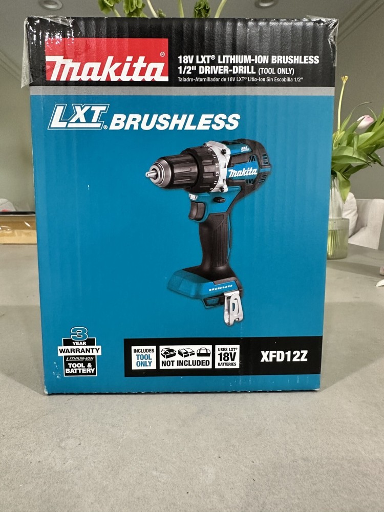 Makita XFD10Z 18V LXT 1/2-Inch Cordless Drill Driver Tool Only