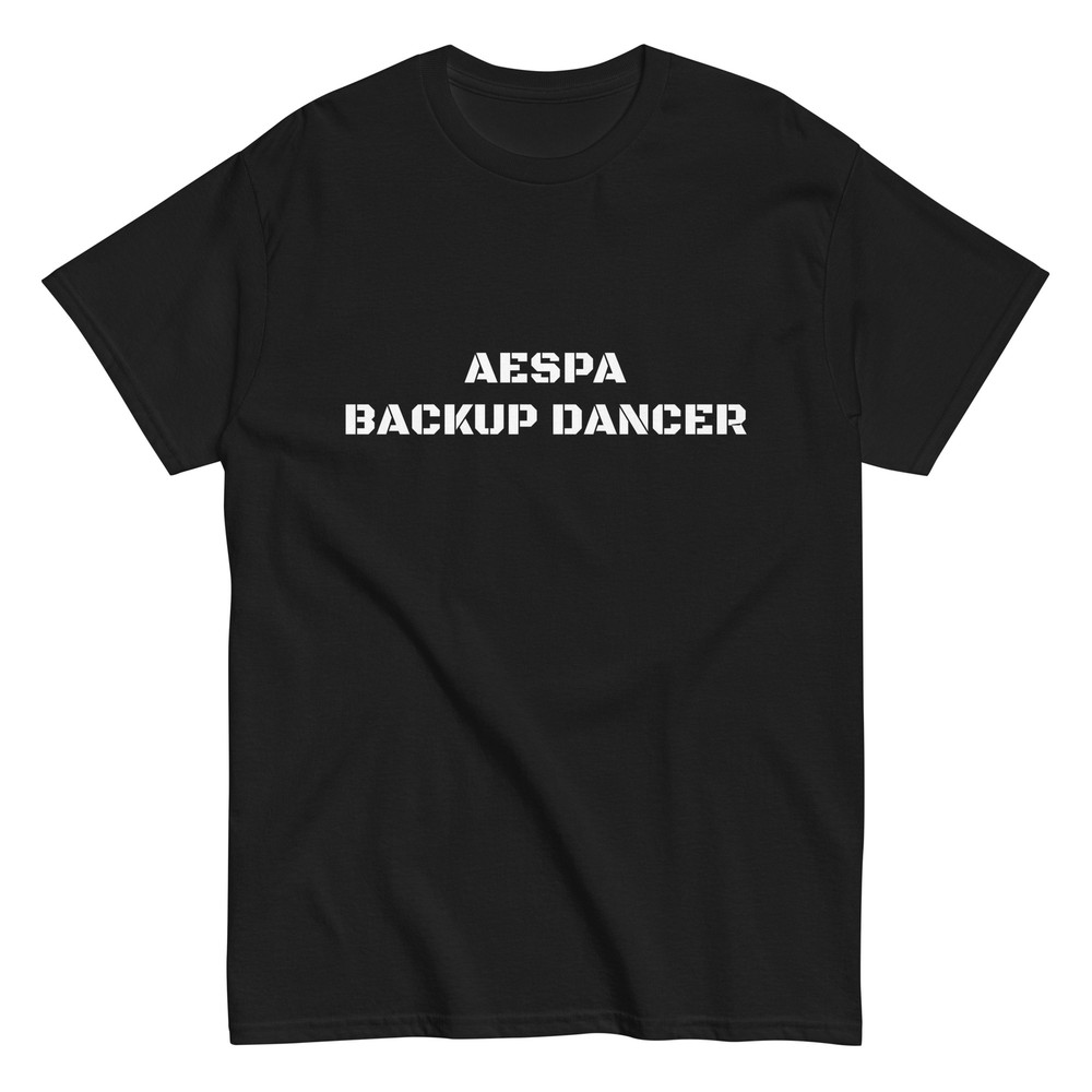 AESPA Backup Dancer Black Kpop t-shirt