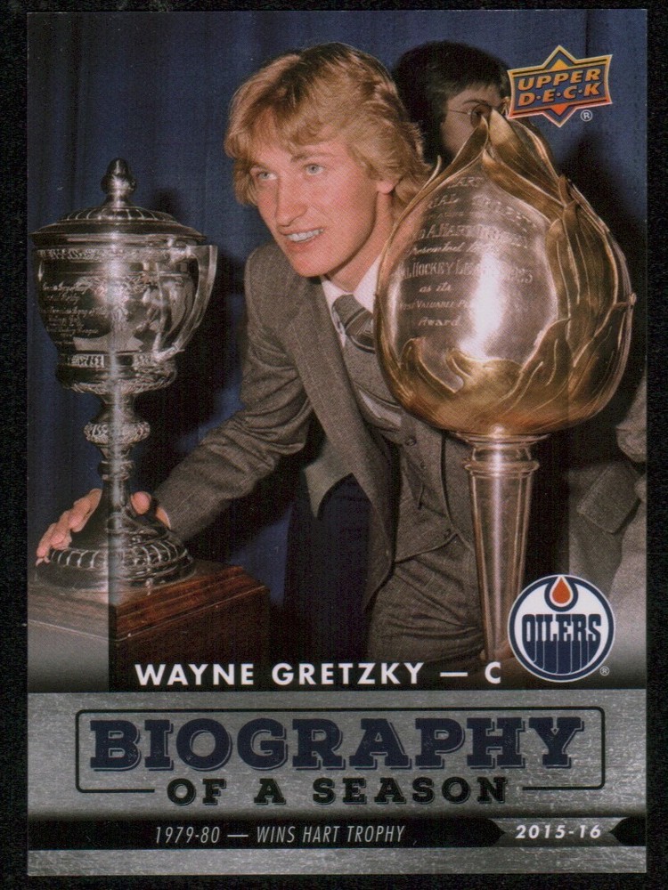 2015-16 Upper Deck Biography of a Season #BIOWG-12 Wayne Gretzky (404067)