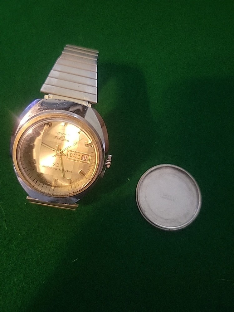 Vintage Longines 23 Electra Watch for Repair or Spare Parts  