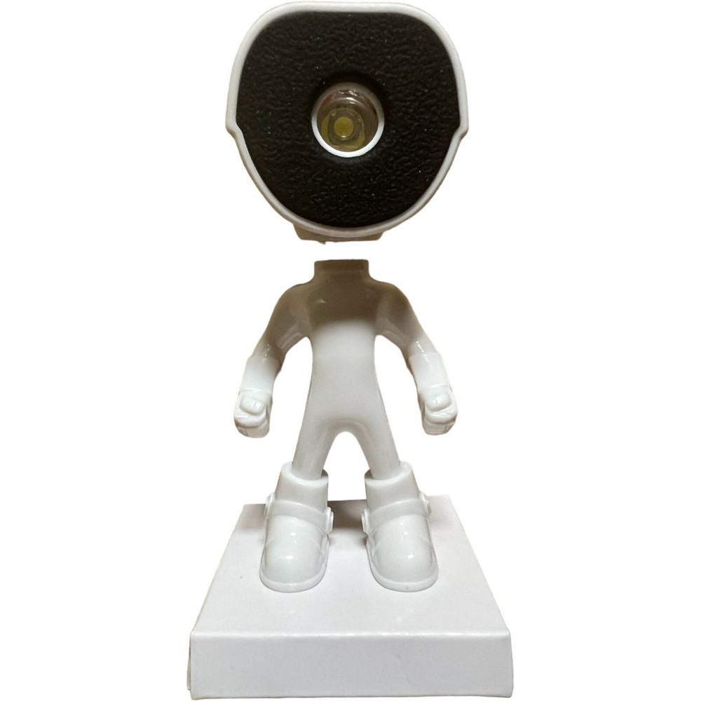 FunBot Robot Phone Stand with 1W LED Light and USB Charging
