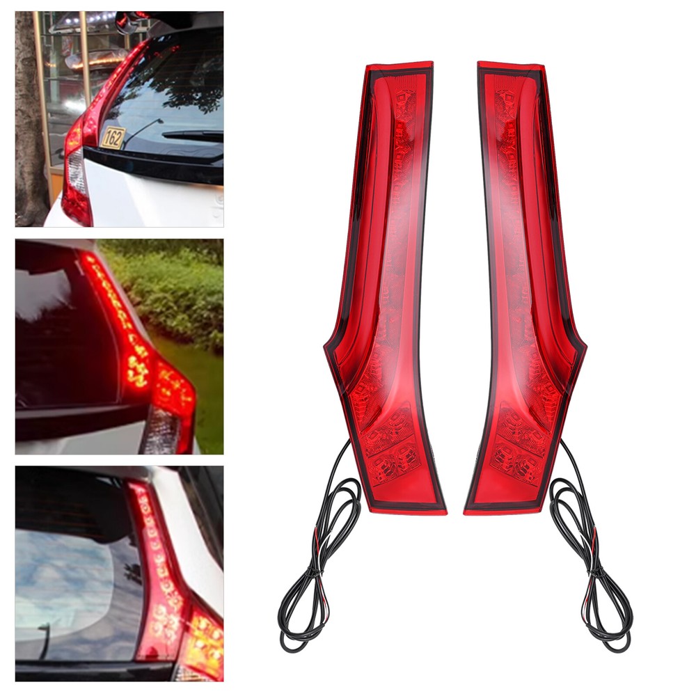 Pair LED Car Rear Trunk Pillar Light Driver & Passenger for Honda Fit 2014-2019