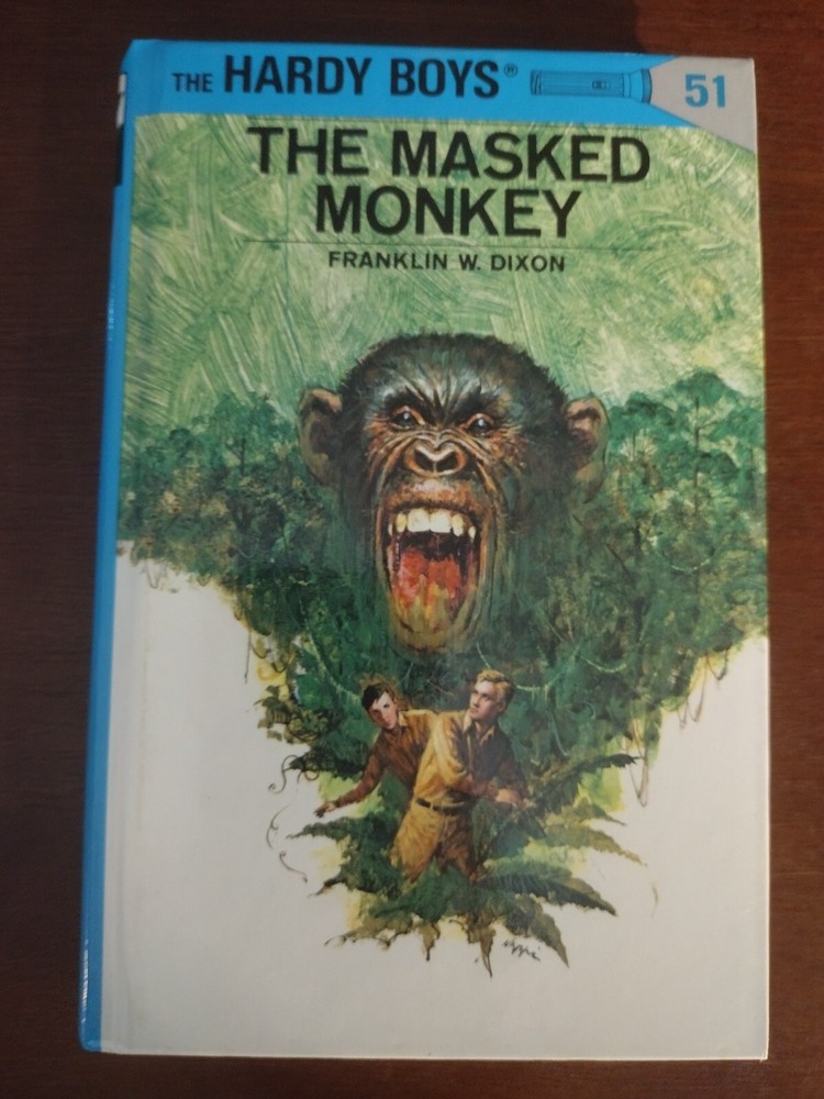 THE HARDY BOYS - MASKED MONKEY #51 - HARDCOVER NEW
