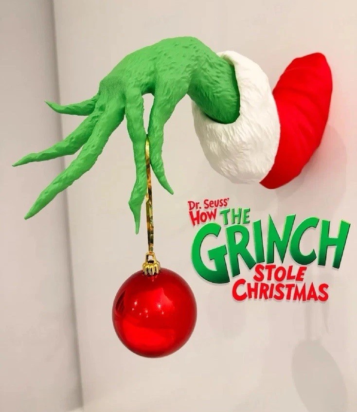 Grinch Hand Wall Mount(Christmas Sale 80% Off!!!)-image