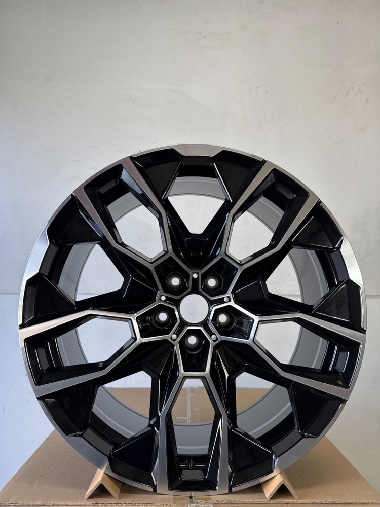 Set of 4 21x9.5 21x10.5 STAGGERED Wheels for BMW 5x120 CB 74.1 Offset 37 43