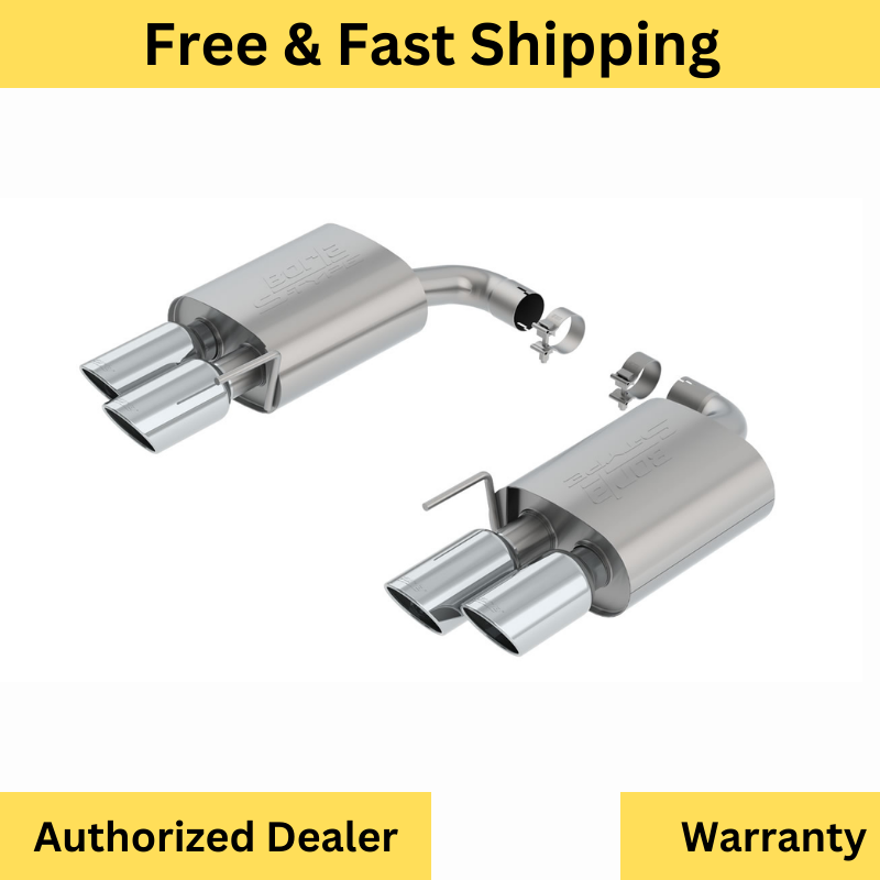 Borla 11953 S-Type Axle-Back Exhaust System for 2018-2023 Ford Mustang GT 5.0L