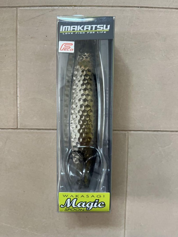 Fishing Lure Imakatsu Magic Spoon Plating Green Backuayu
