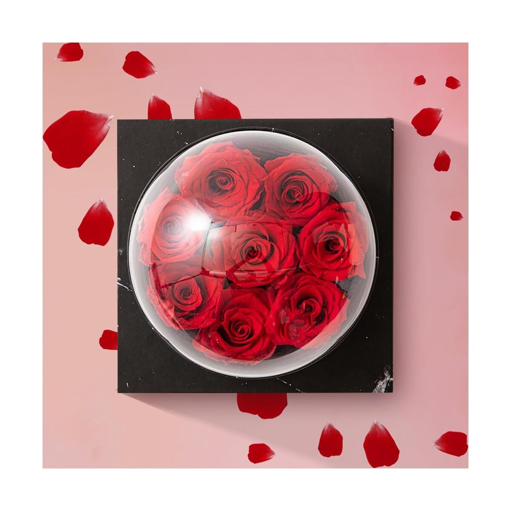 Fresh Preserved Roses Birthday Gifts for Women, Mother's Day, and Valentine's...