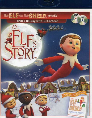 The Elf on the Shelf Presents An Elf's Story Blu-Ray + DVD 2012 Christmas