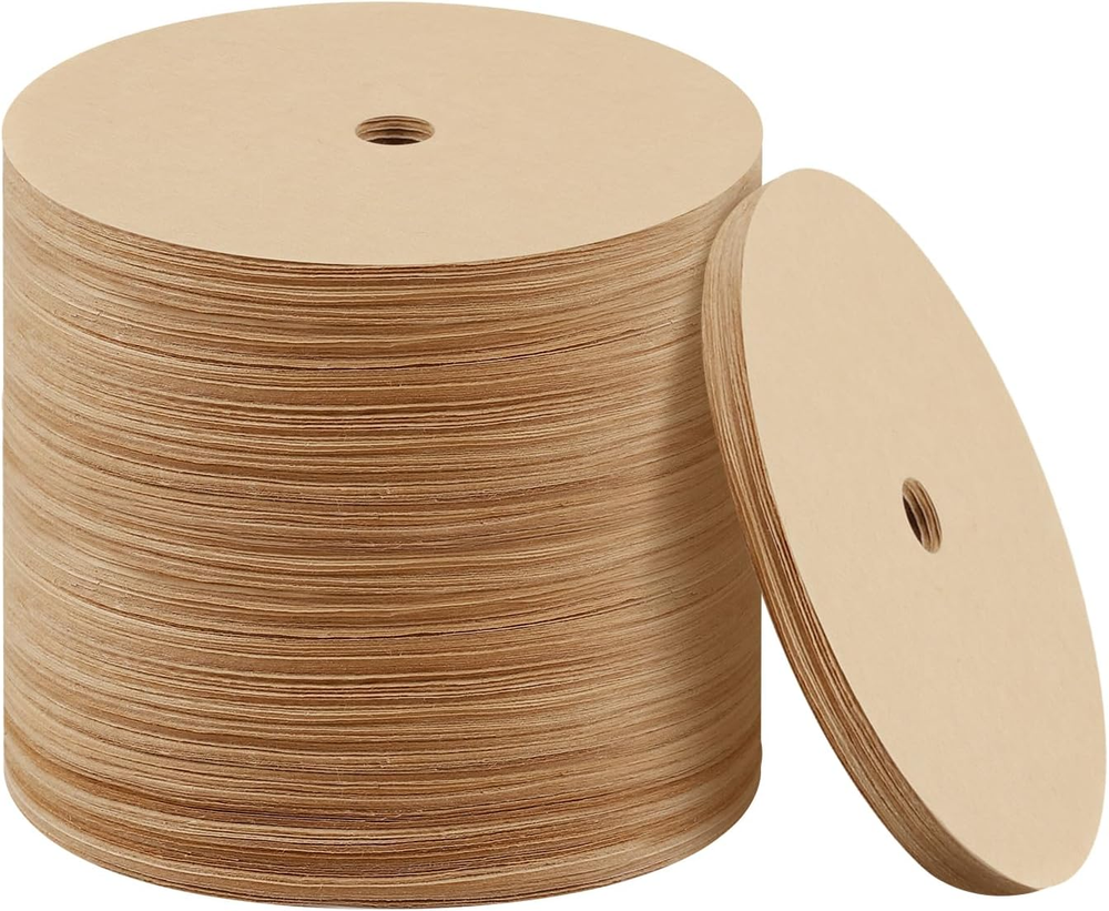 300 Natural Unbleached 3.75-Inch Percolator Coffee Filters - 300 Count