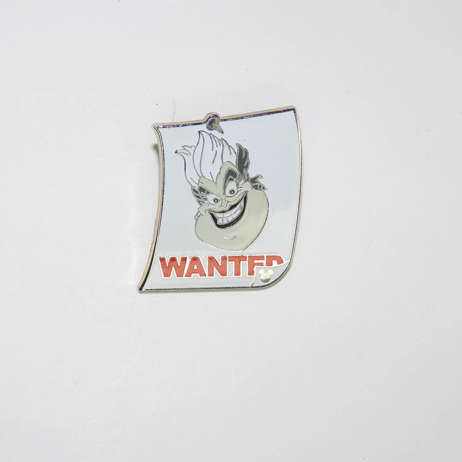 Disney WDW Cast Lanyard Series #3 - Wanted Posters (Ursula) Pin