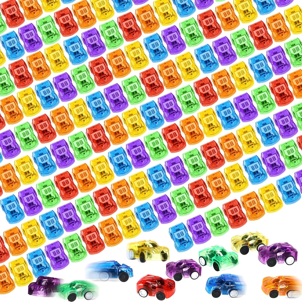240 Pack Pull Back Cars Bulk Mini Car Toys Assorted Colorful Cars Party Favor Pi