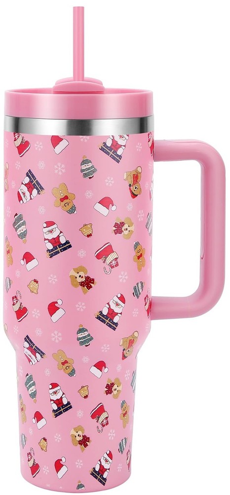 Christmas Tumblers Gifts for Women Mom Daughters, 40 oz Christmas Tumbler wit...
