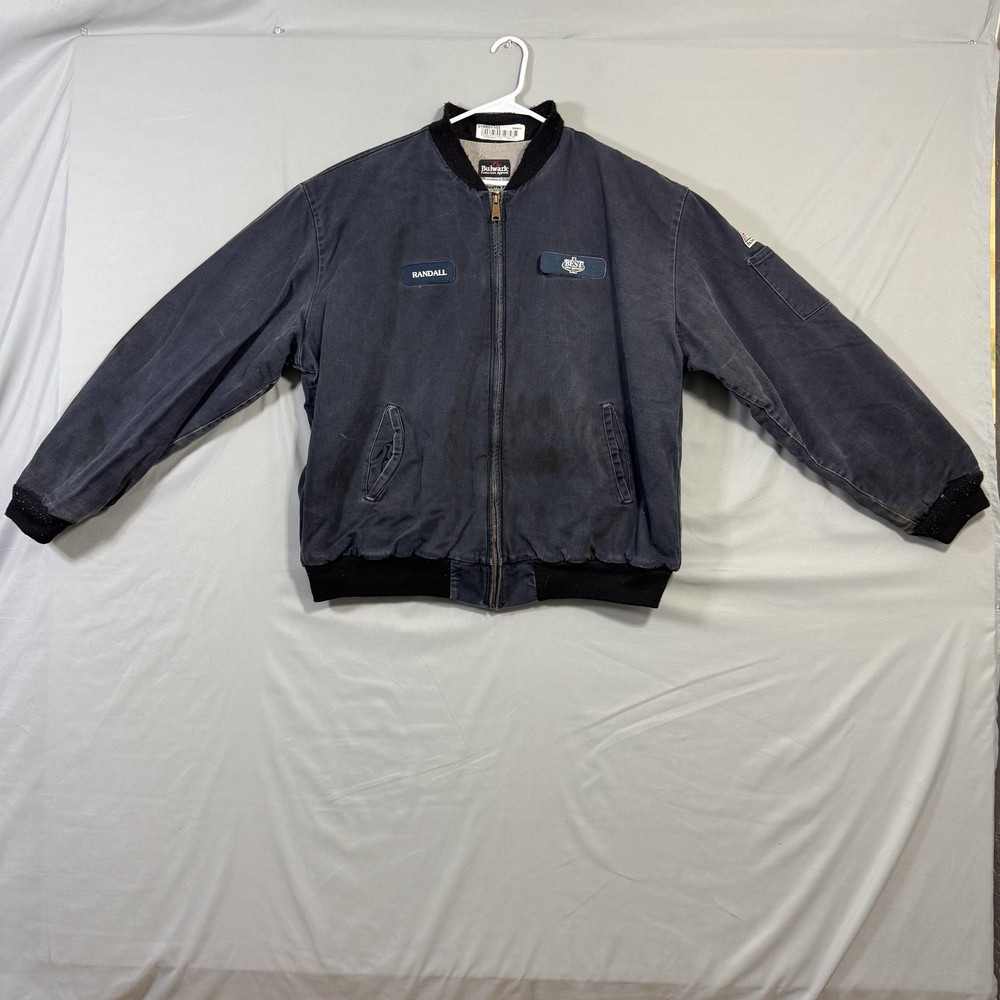 Men's XL FR Quilted Bulwark Jacket Flame Resistant Workwear Randall