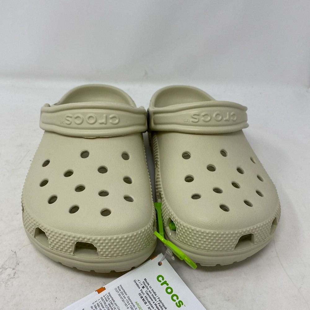 Crocs Kids Classic Clog Bone J2 (Little/Big Kid 2)