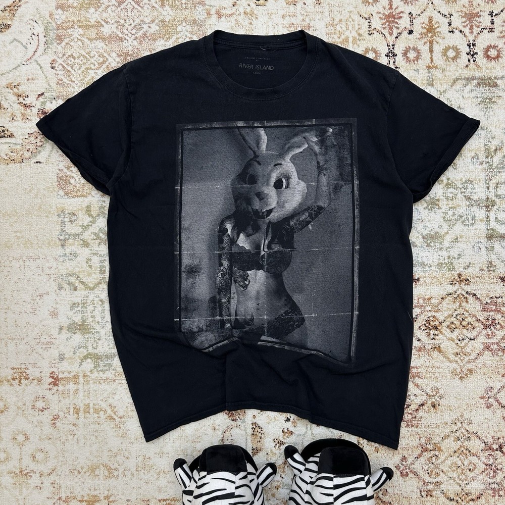 Vintage Adult Sexy Rabbit T-shirts Y2K Style USA 00s  Big Logo Band