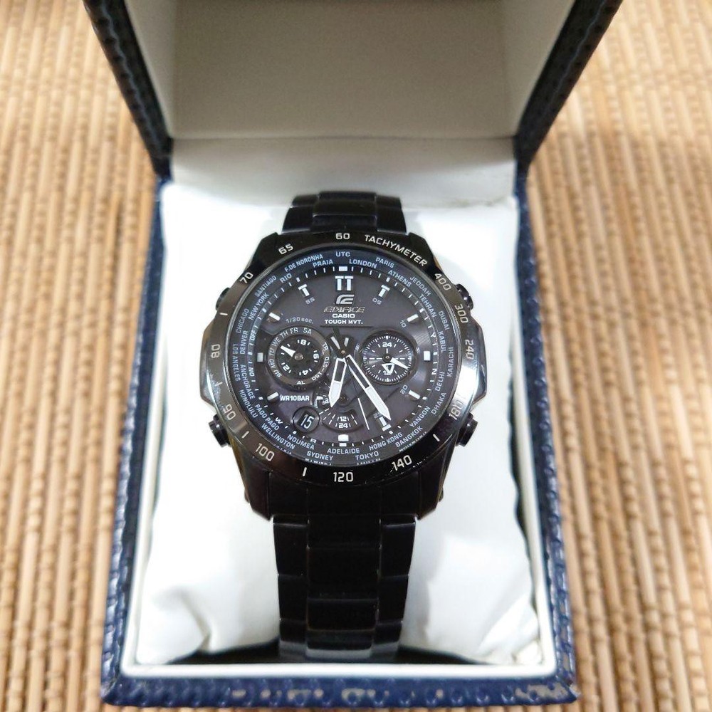 Casio Eqw-T1010 Radio Solar Watch