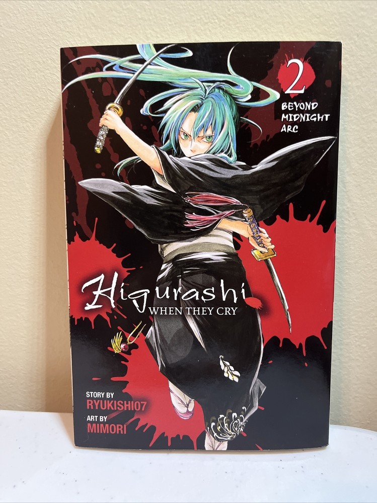 VG Higurashi When They Cry Beyond Midnight Arc Vol. 2  English Manga RARE OOP